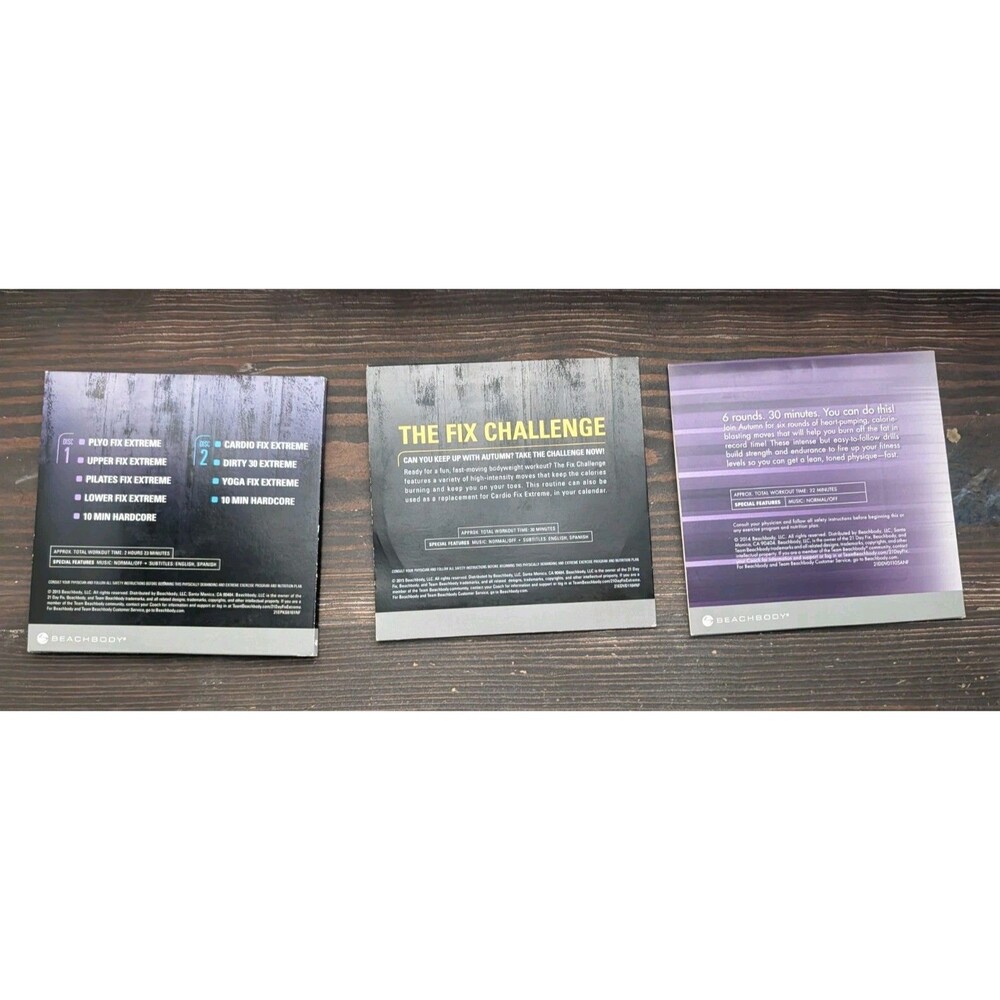 21 Day Fix 3x DVD LOT + Ultimate Workouts + Fix Challenge - Picture 2 of 2